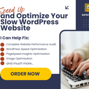 I Will Speed Up and Optimize Your Slow WordPress Website